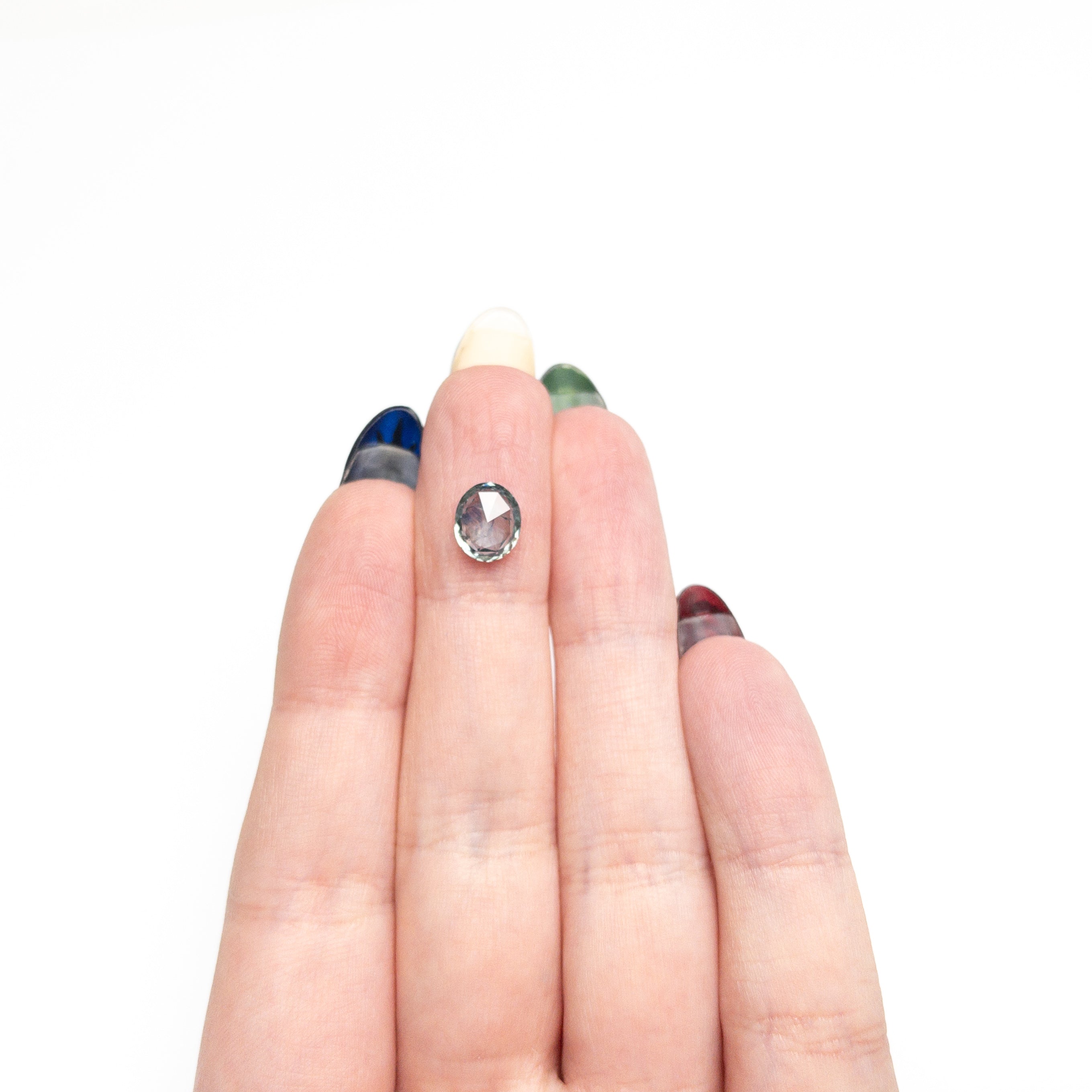 Teal Brilliant Sapphire - 1.96ct Oval