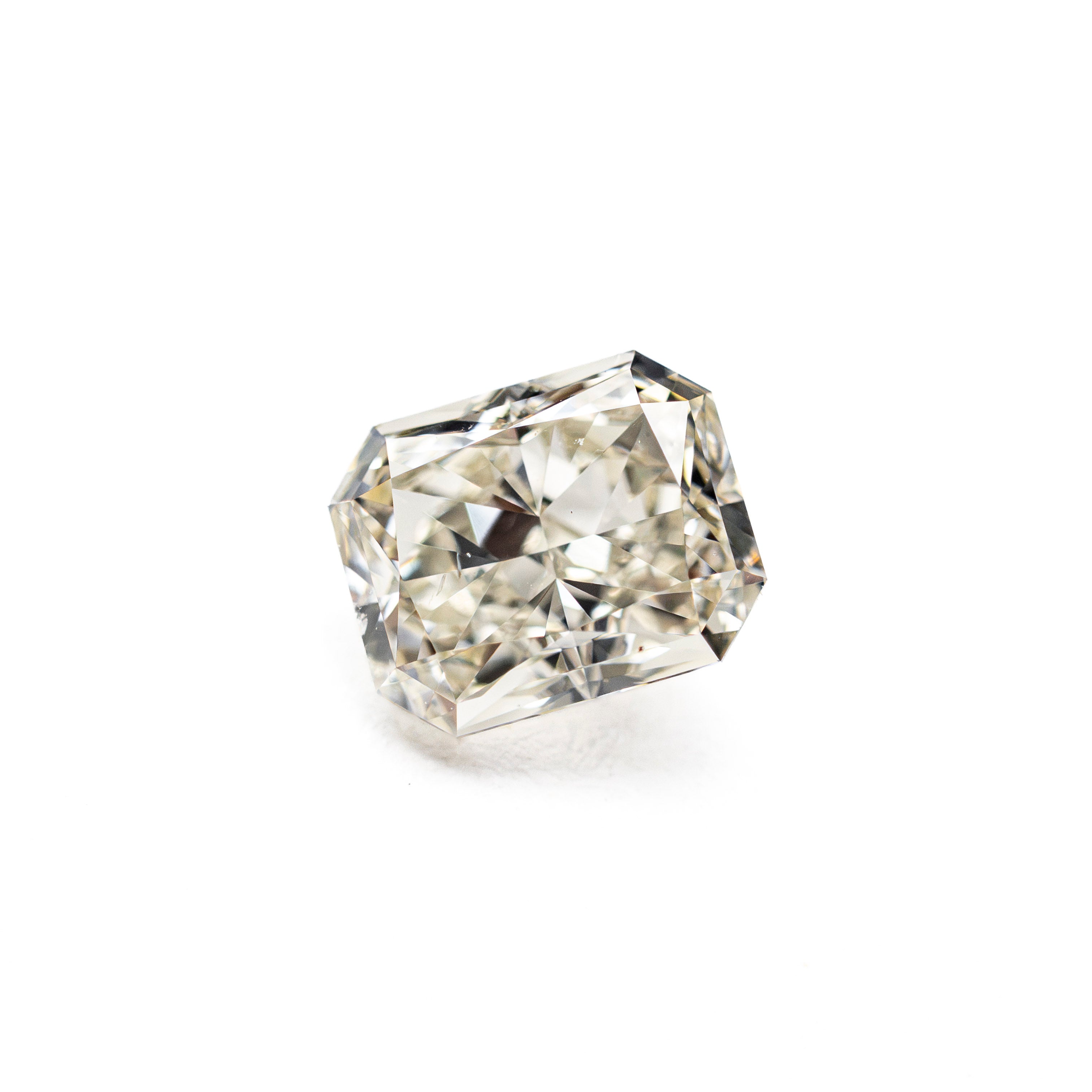 Champagne Brilliant Diamond - 1.01ct Cut Corner Rectangle