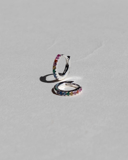 Rainbow Leilah Hoops *ready-to-ship