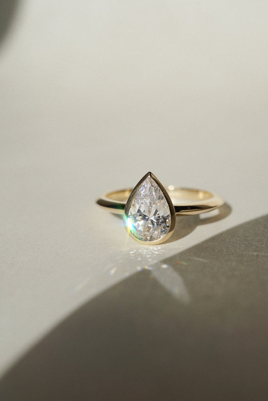 Akira Ring - White Lab Grown Diamond *made-to-order