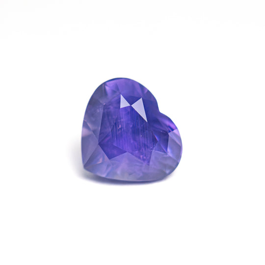 Purple Brilliant Sapphire - 2.01ct Heart