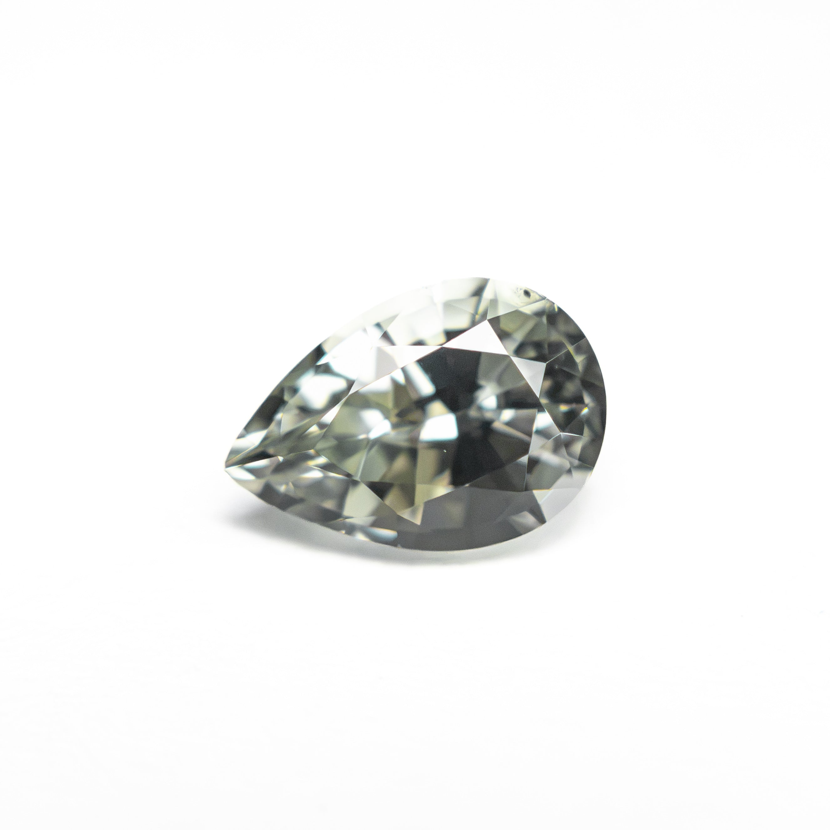Light Green Brilliant Sapphire - 1.25ct Pear - Foe & Dear