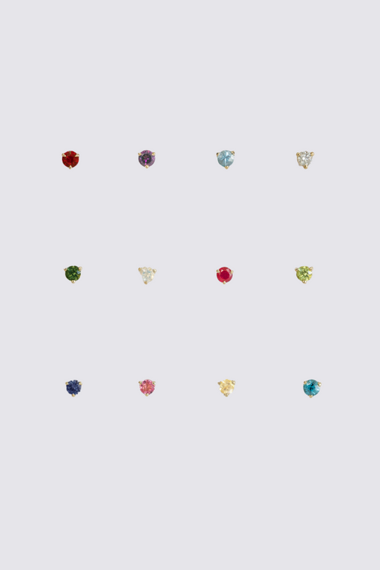 Birthstone Earrings *made-to-order