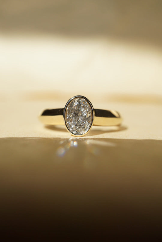 Jupiter Ring Setting - White Lab Grown Diamond *made-to-order
