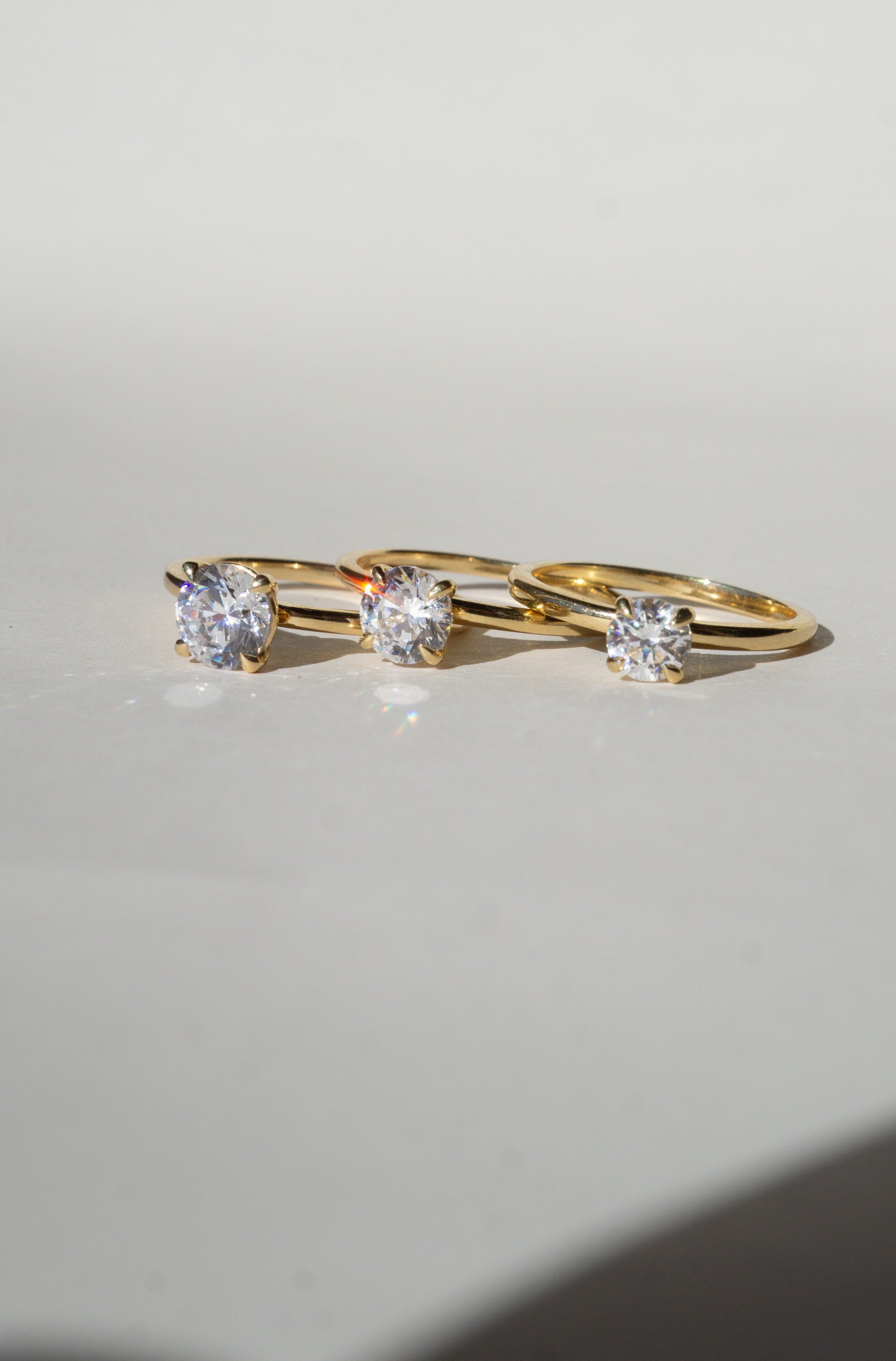 Foe & Dear - Only One Ring - Round White Lab Diamond *made-to-order