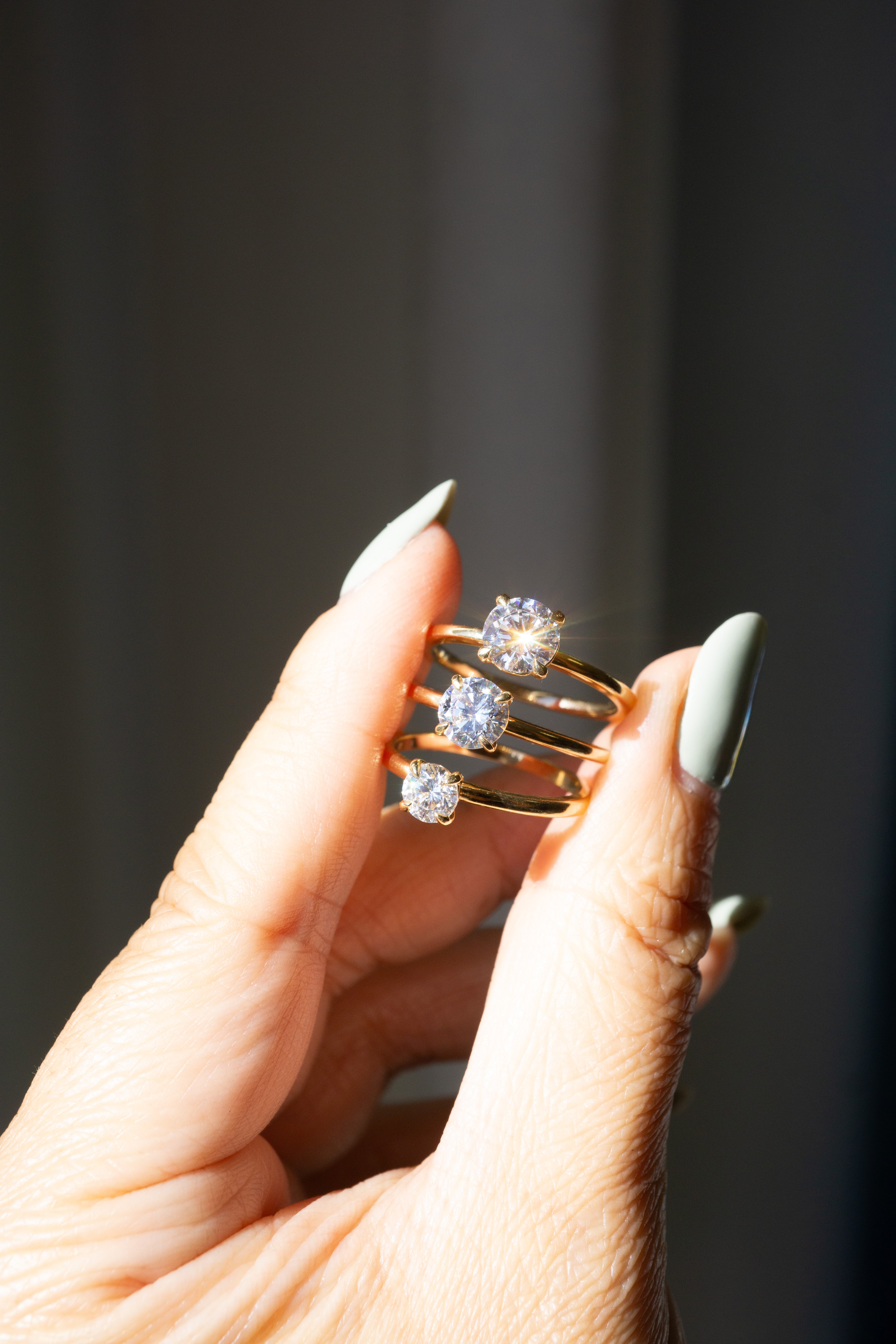Foe & Dear - Only One Ring - Round White Lab Diamond *made-to-order