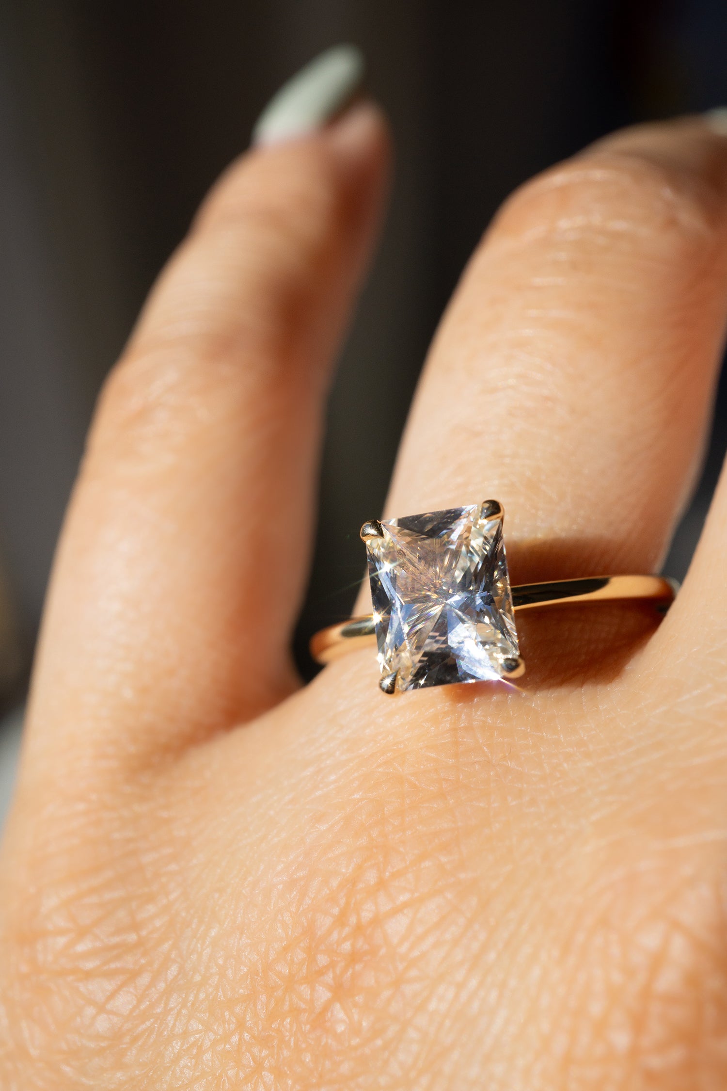 Foe & Dear - Only One Ring - 1.82ct Pale Yellow Radiant Sapphire *ready-to-ship