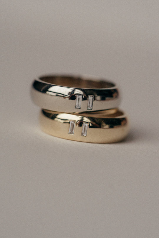 Domino Pinky Ring *made-to-order 