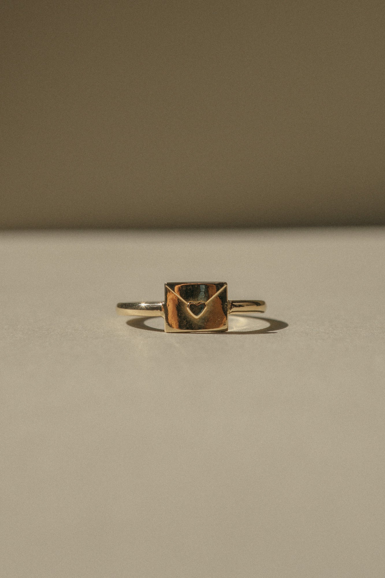 Foe & Dear | Archive Sale: Love Note Charm Ring / Size 7 *ready-to-shop