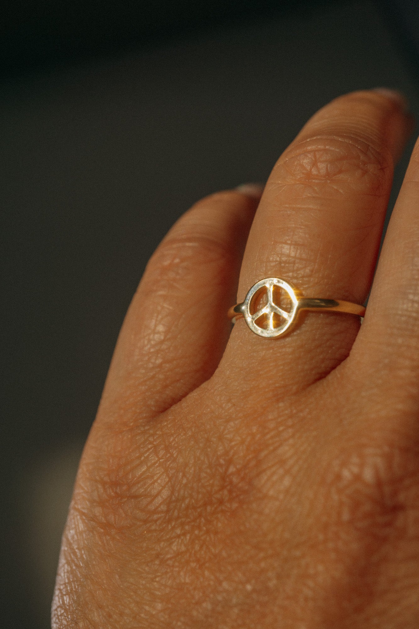 Peace Charm Ring | Multiple Sizes *ready-to-ship