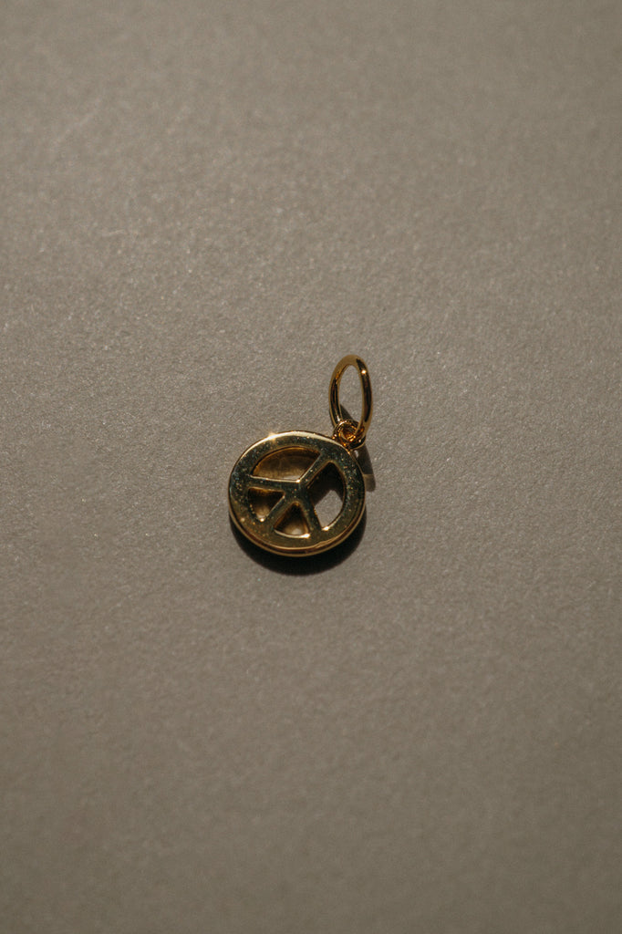 Foe & Dear | Archive Sale: Peace Charm Pendant *ready-to-ship