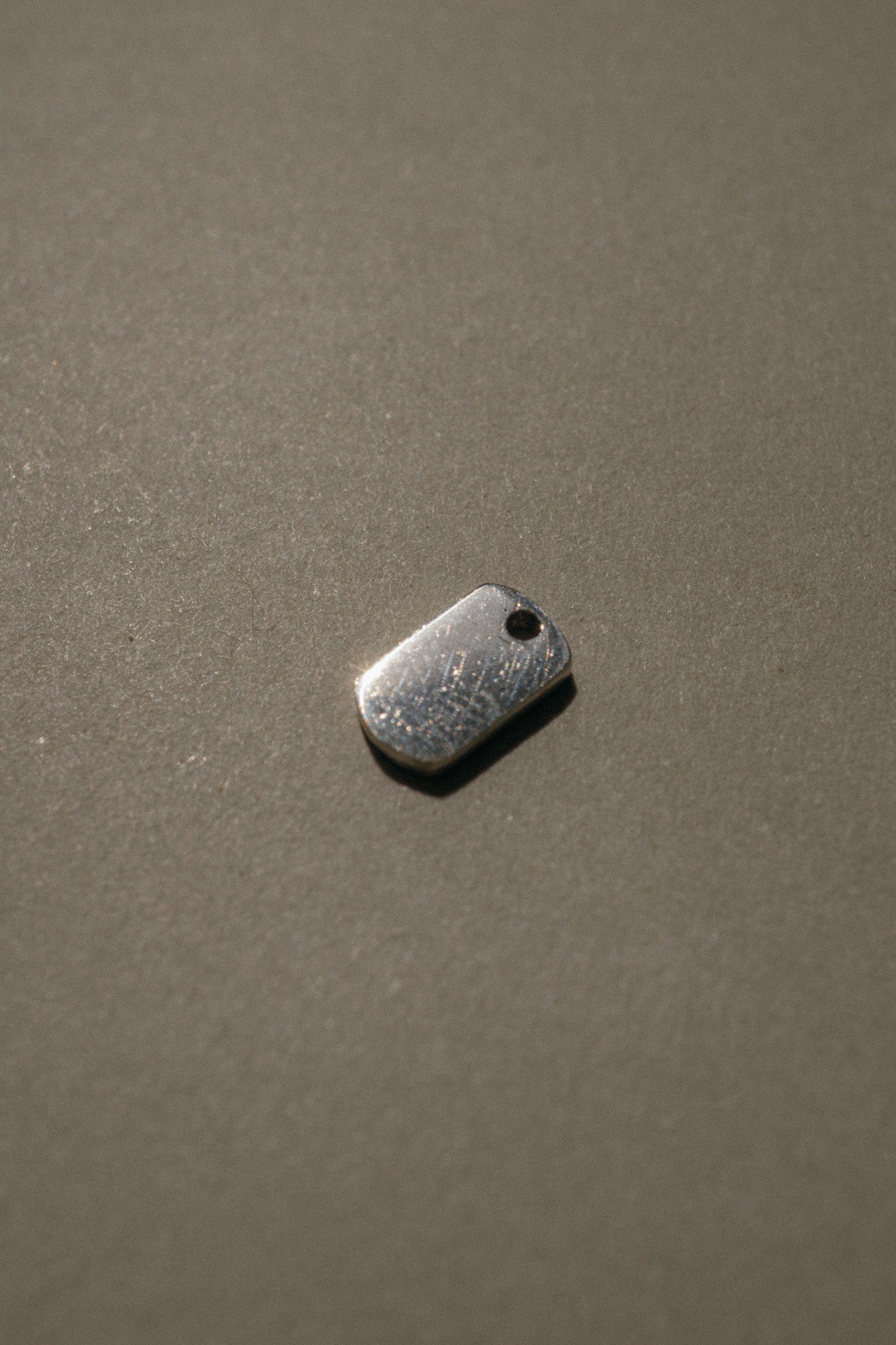 Foe & Dear | Archive Sale: Dog Tag Charm Pendant *ready-to-ship