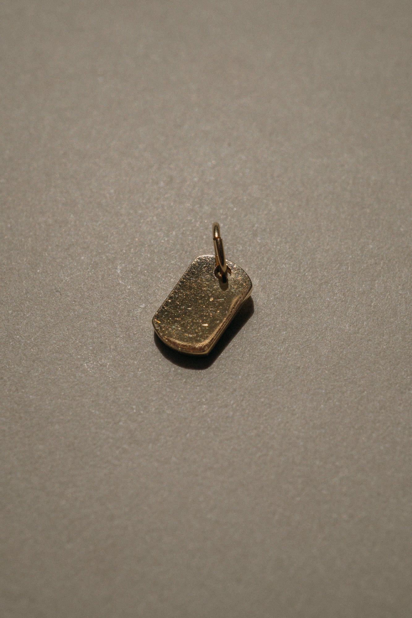 Foe & Dear | Archive Sale: Dog Tag Charm Pendant *ready-to-ship