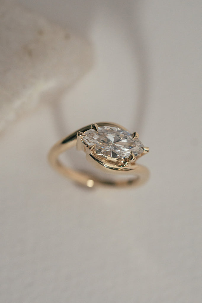 Nori Ring - White Lab-Grown Diamond *made-to-order