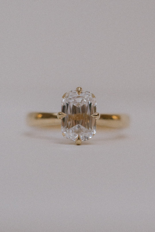 *new* Meridian Ring - 2.54ct White Crisscut Lab Diamond *ready-to-ship