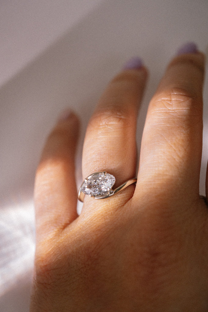 Nori Ring - White Lab-Grown Diamond *made-to-order - Foe & Dear