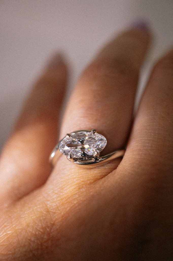 Nori Ring - White Lab-Grown Diamond *made-to-order - Foe & Dear