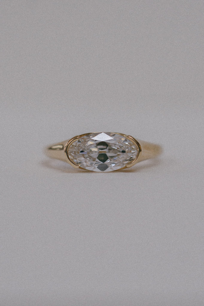 Whisper Ring - White Lab-Grown Diamond *made-to-order