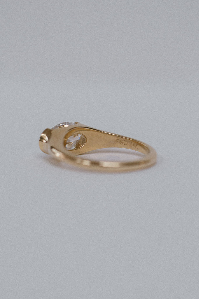 Whisper Ring - White Lab-Grown Diamond *made-to-order