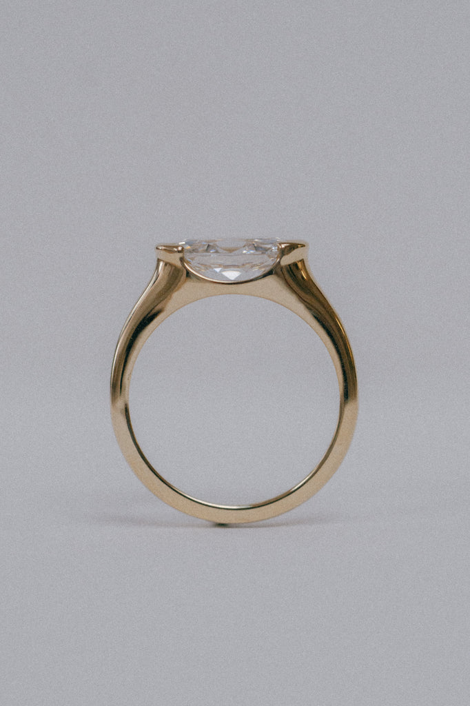 Whisper Ring - White Lab-Grown Diamond *made-to-order