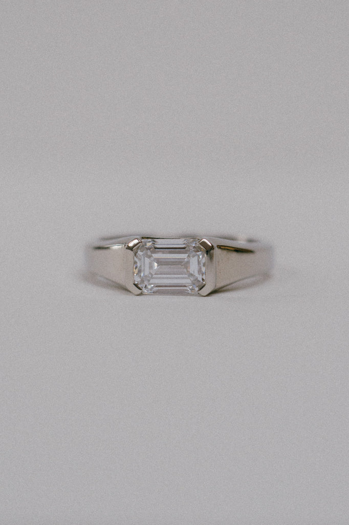 Whisper Ring - White Lab-Grown Diamond *made-to-order