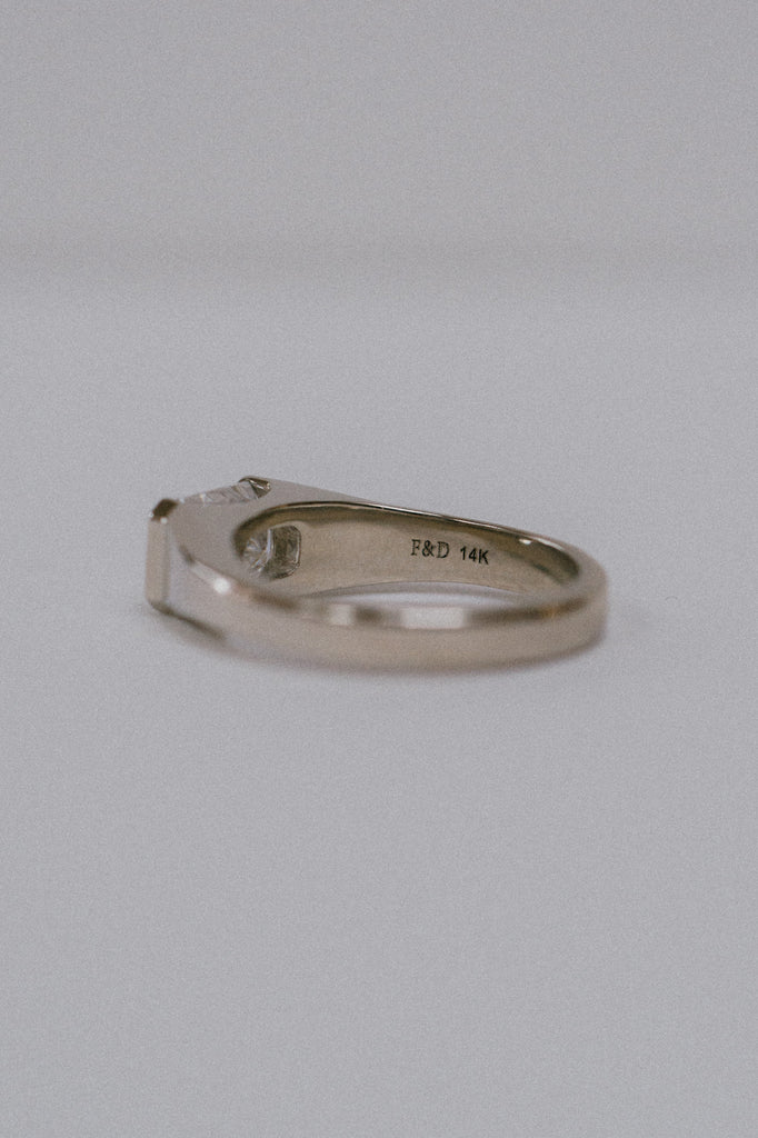 Whisper Ring - White Lab-Grown Diamond *made-to-order