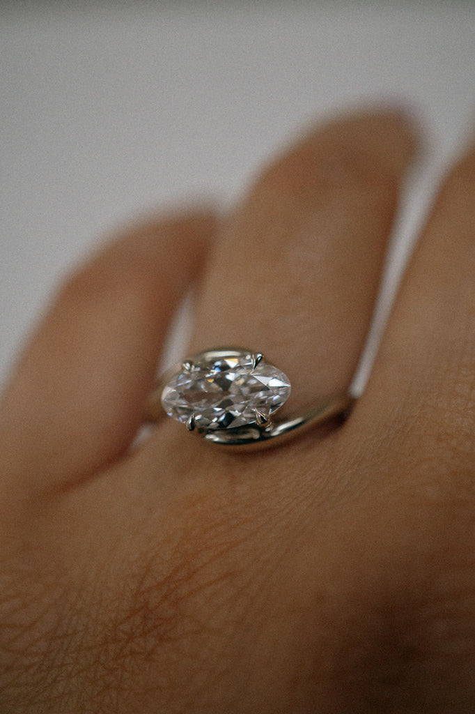 Nori Ring - White Lab-Grown Diamond *made-to-order - Foe & Dear