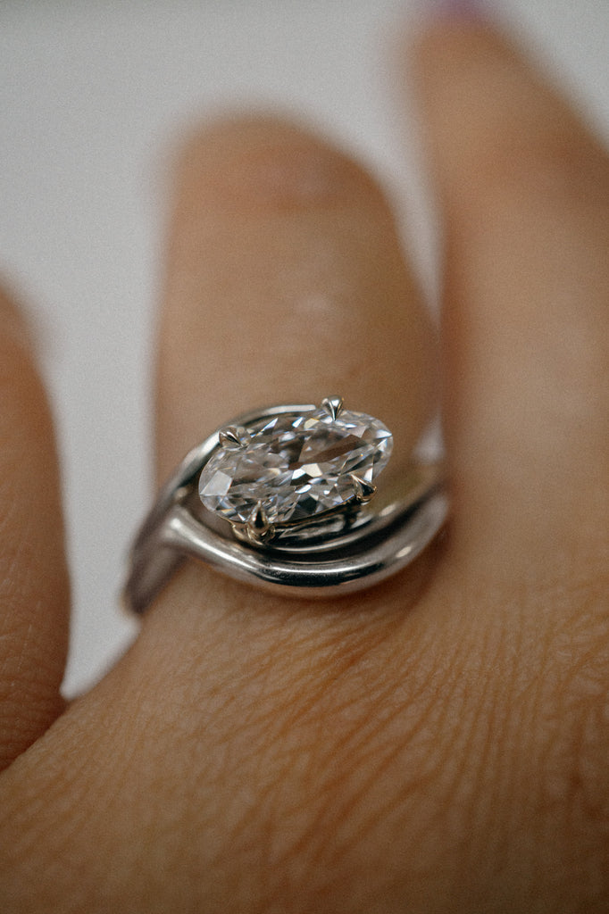 Nori Ring - White Lab-Grown Diamond *made-to-order - Foe & Dear