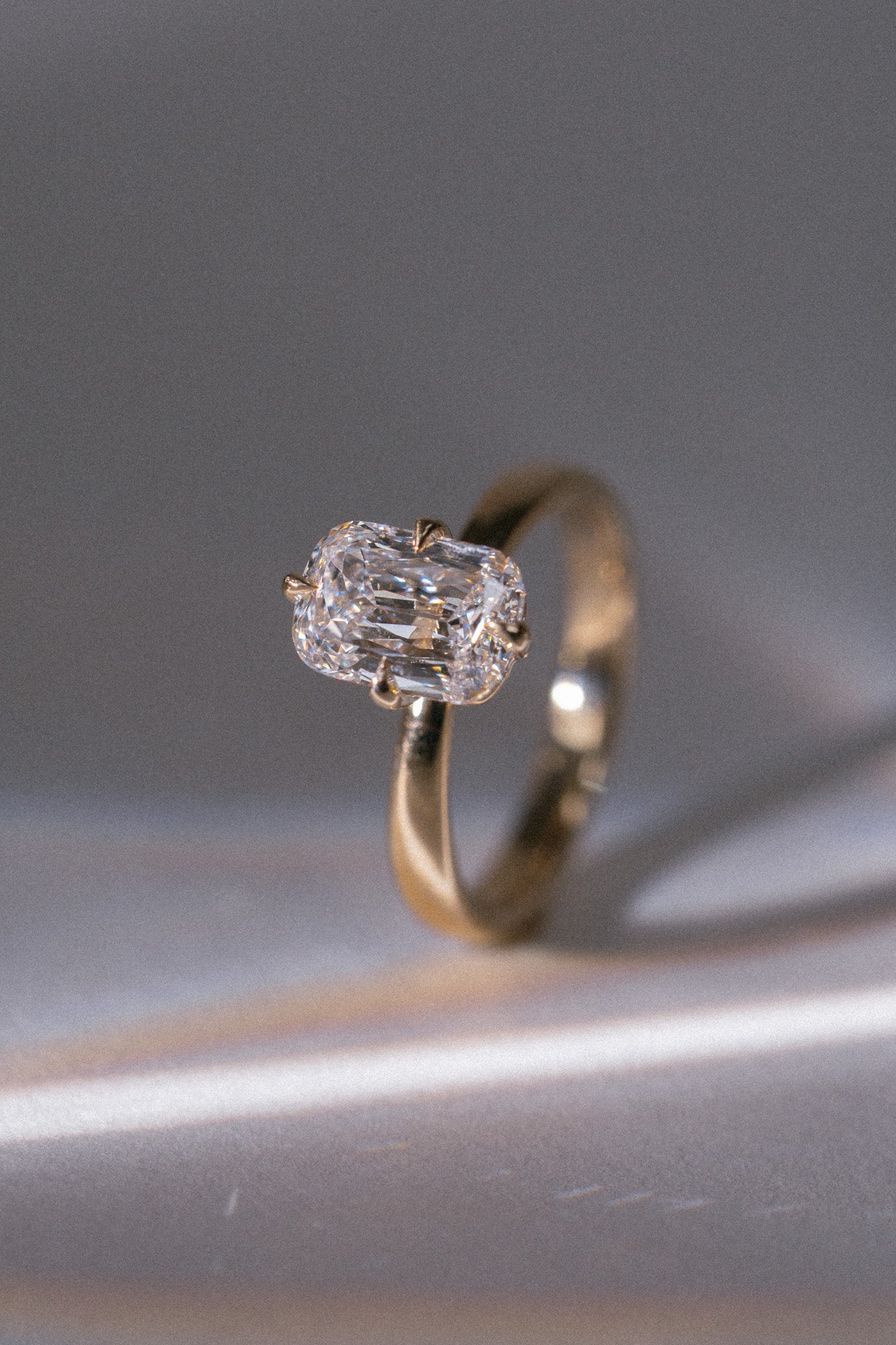 Foe & Dear | Meridian Ring - 2.43ct White Crisscut Lab Diamond *ready-to-ship