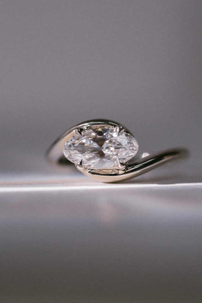 Nori Ring - White Lab-Grown Diamond *made-to-order - Foe & Dear