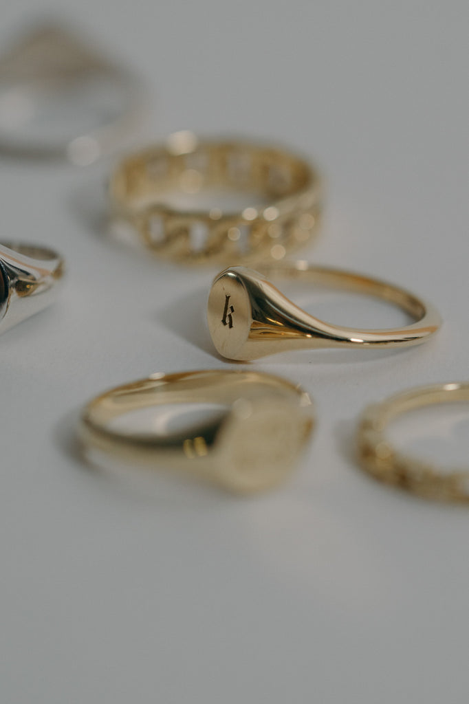 Initial Signet Ring *made-to-order - Foe & Dear