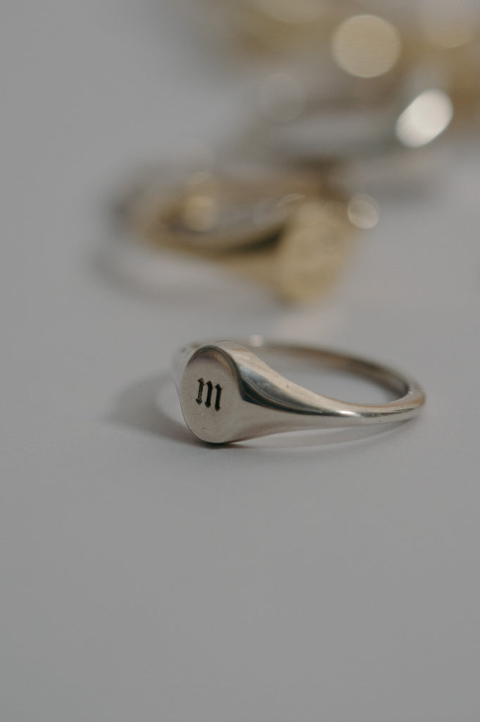 Initial Signet Ring *made-to-order - Foe & Dear