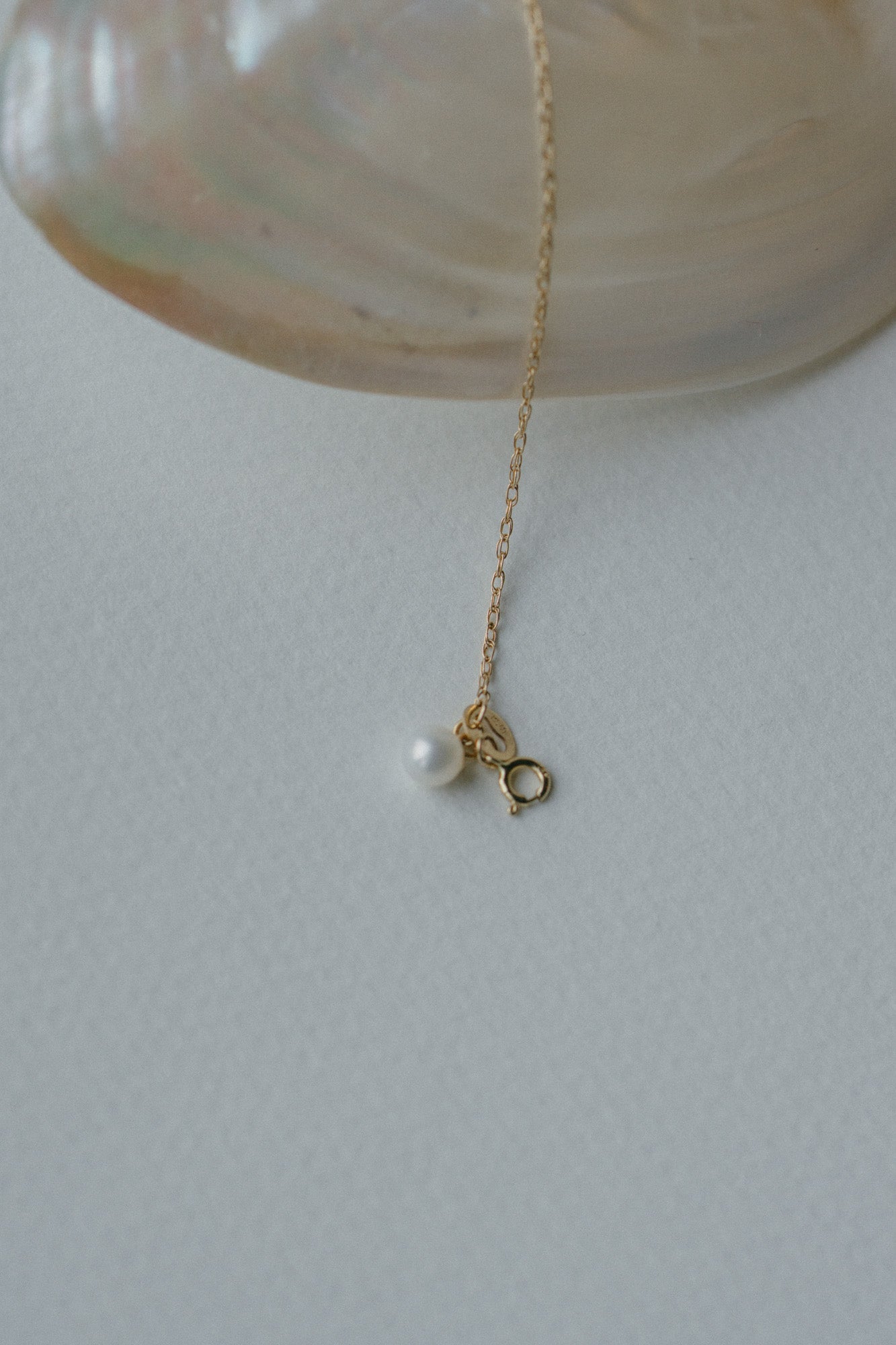 Pearl Dangle Rope Chain Bracelet *ready-to-ship