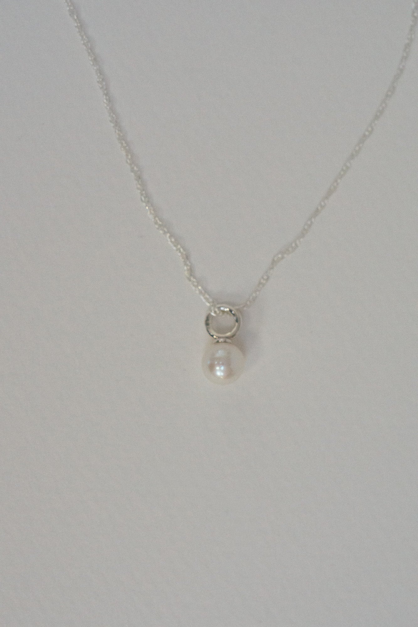 Freshwater Pearl Pendant *made-to-order - Foe & Dear