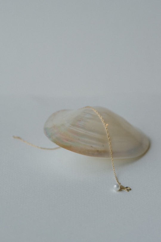 Pearl Dangle Rope Chain Bracelet *ready-to-ship