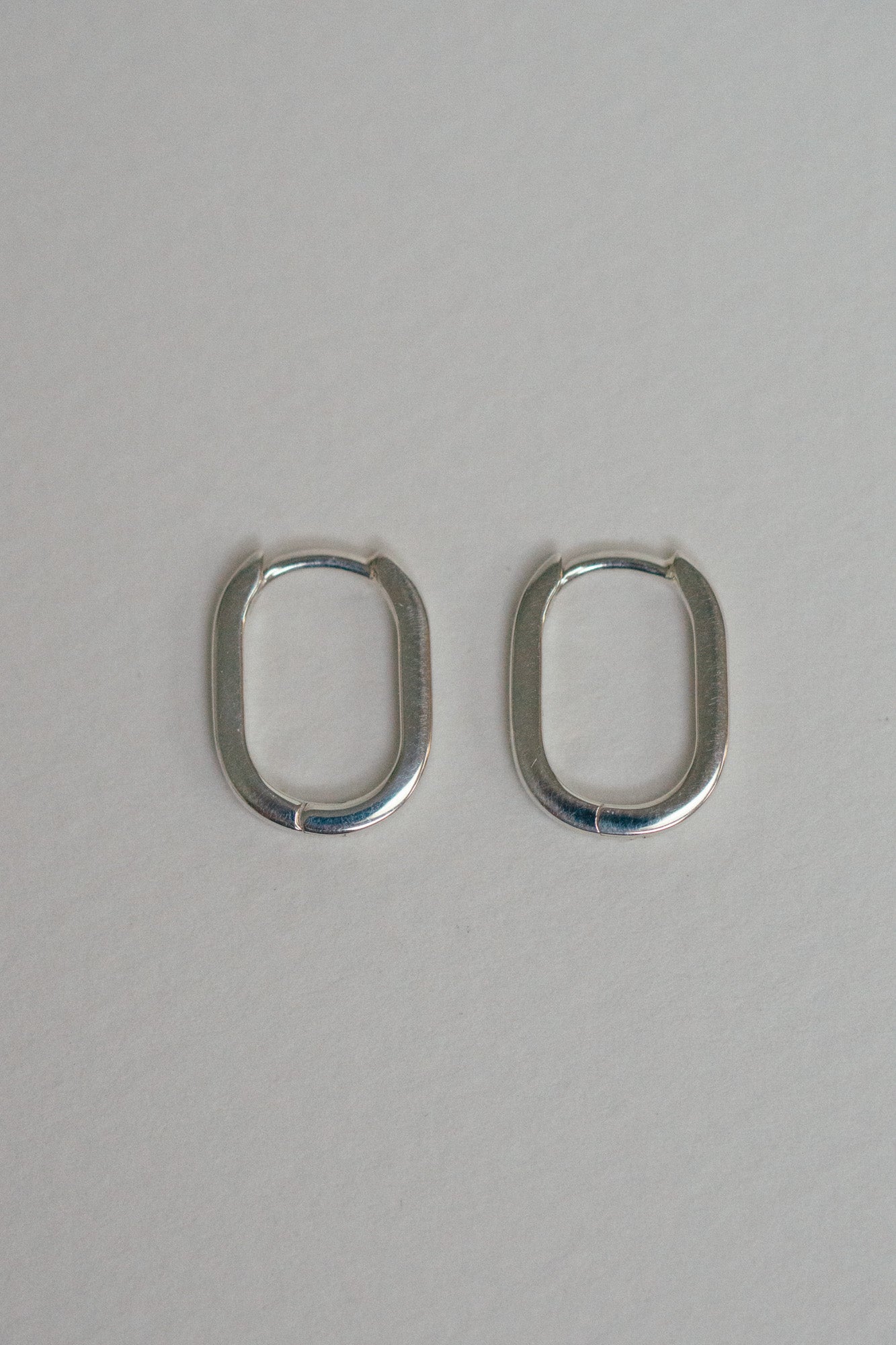 Elongated Oval Hoops *made-to-order - Foe & Dear