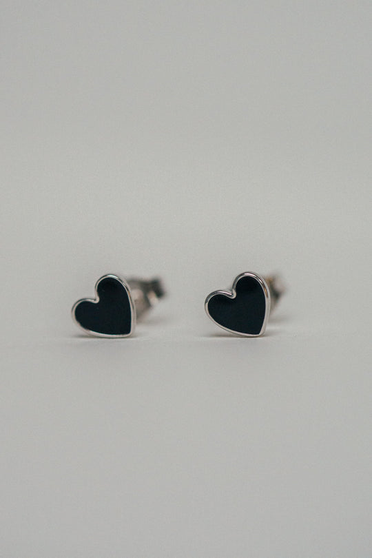 Mini Heartbeat Stud Earrings *ready-to-ship