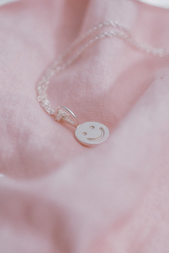 Smiley Charm Pendant *ready-to-ship