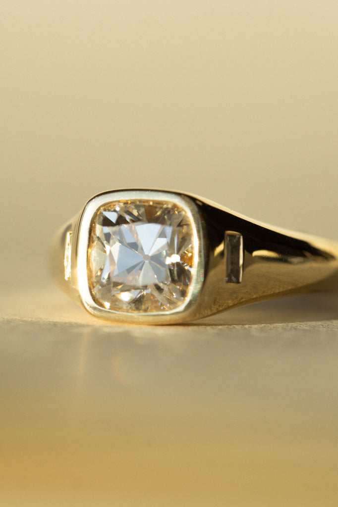 Magnitude Ring - White Lab-Grown Diamond *made-to-order