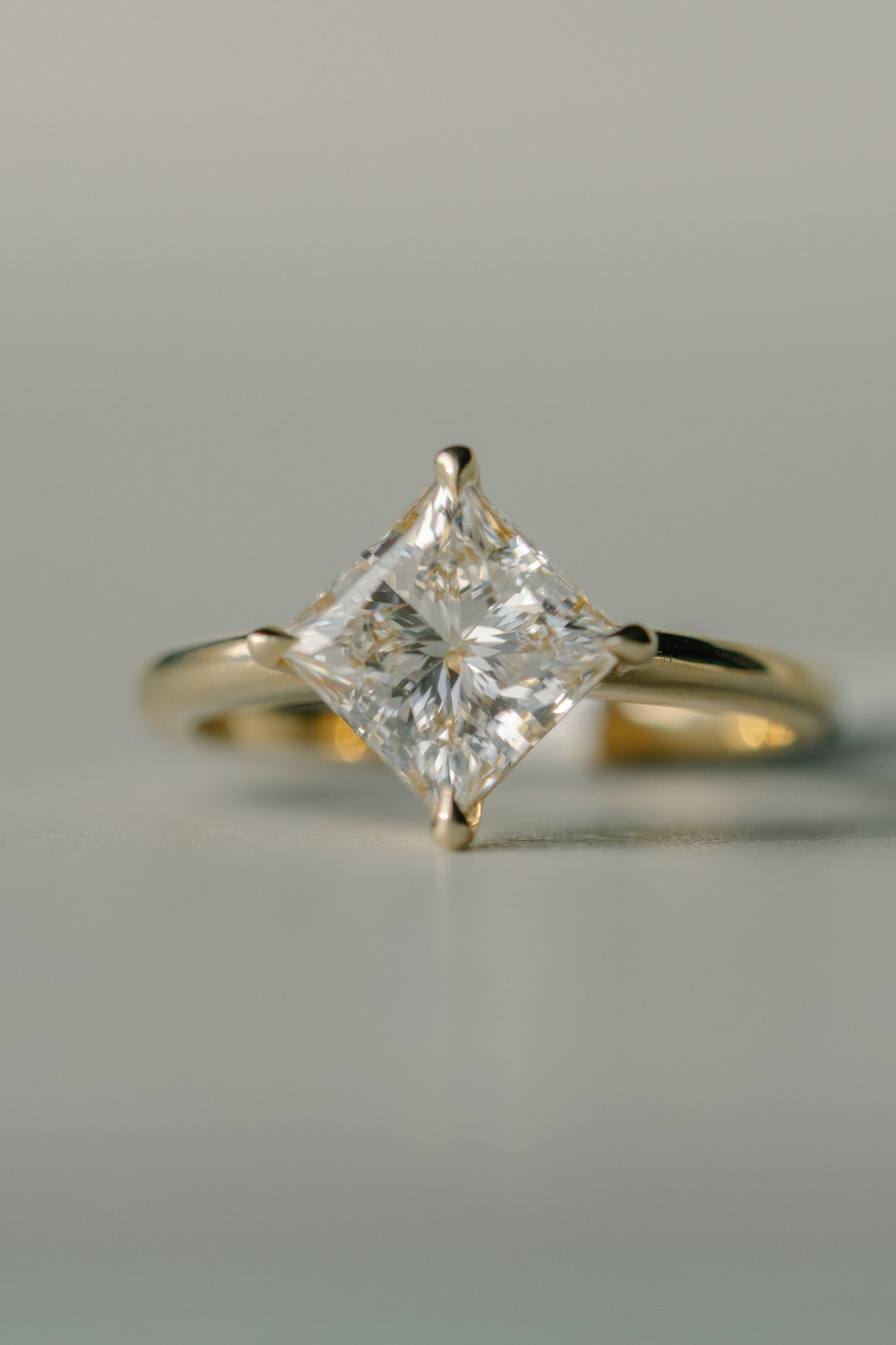 Foe & Dear Myriad Ring - 2.23ct White Princess Cut Lab Grown Diamond *ready-to-ship