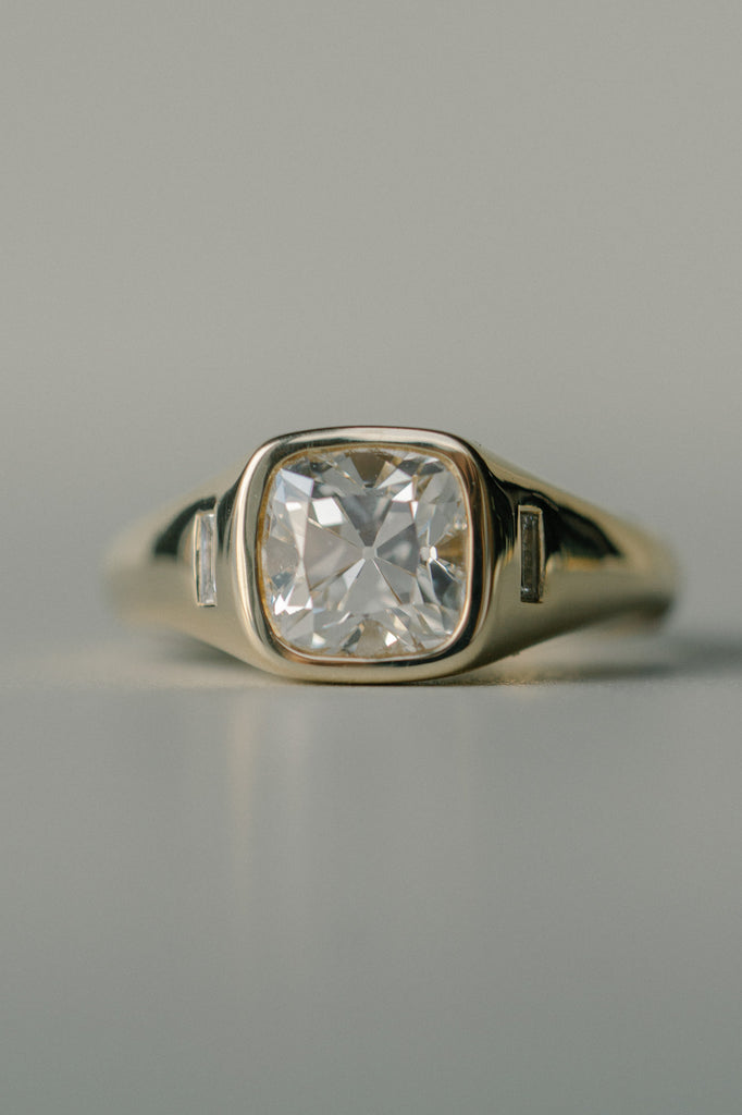 Magnitude Ring - White Lab-Grown Diamond *made-to-order