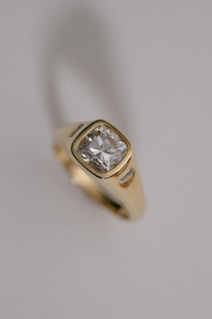 Magnitude Ring - White Lab-Grown Diamond *made-to-order