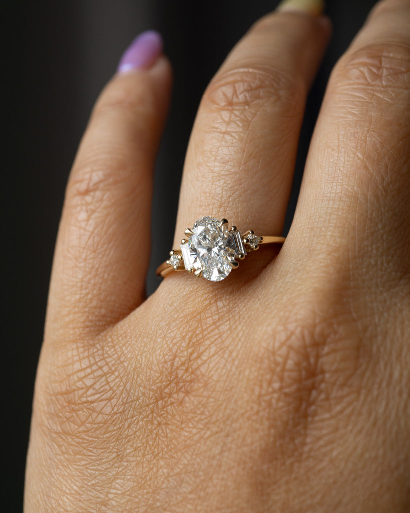 Callisto Ring - White Lab Grown Diamond *made-to-order - Foe & Dear