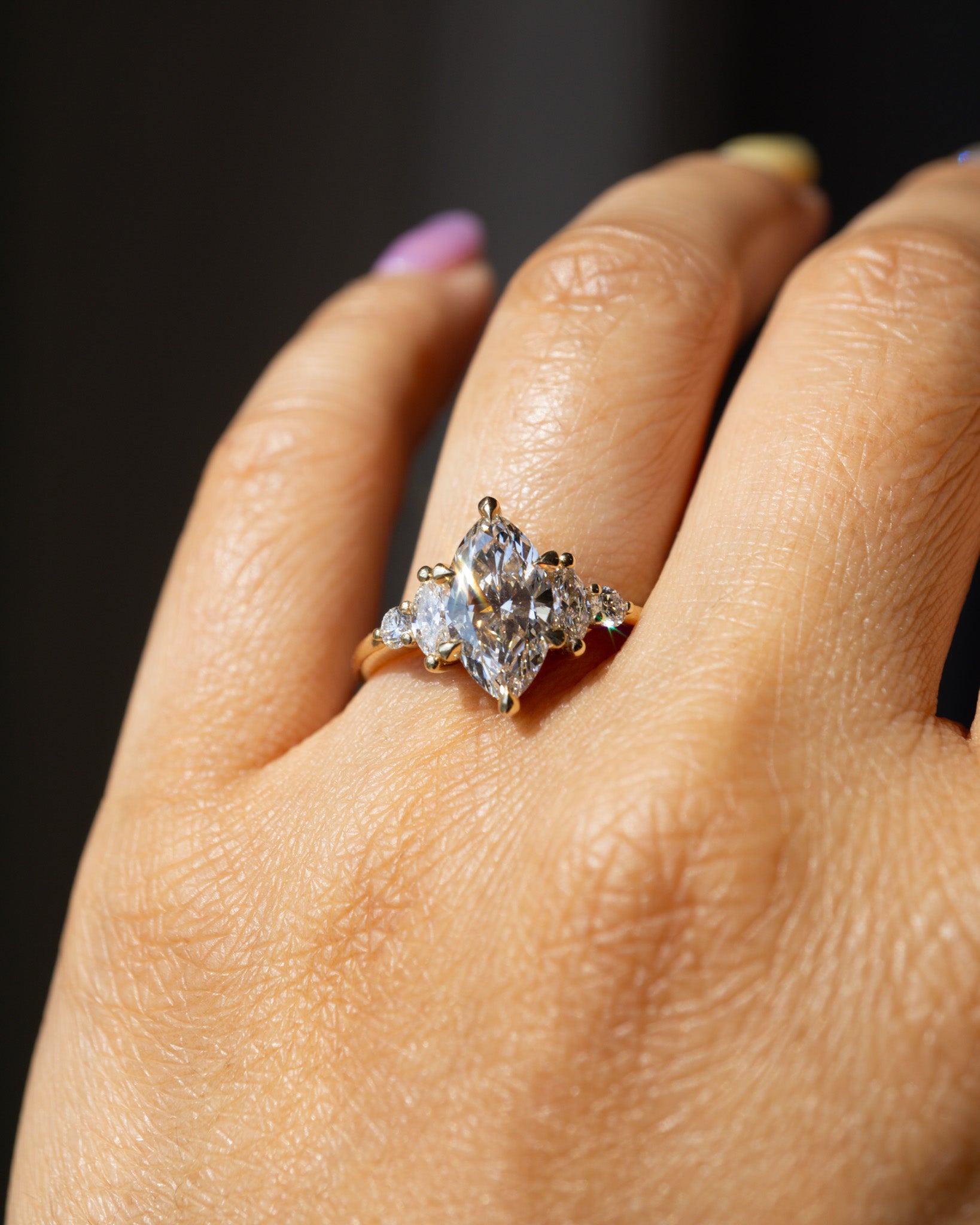 Foe & Dear - 1.66ct White Brilliant Cut Marquise Lab Diamond *ready-to-ship