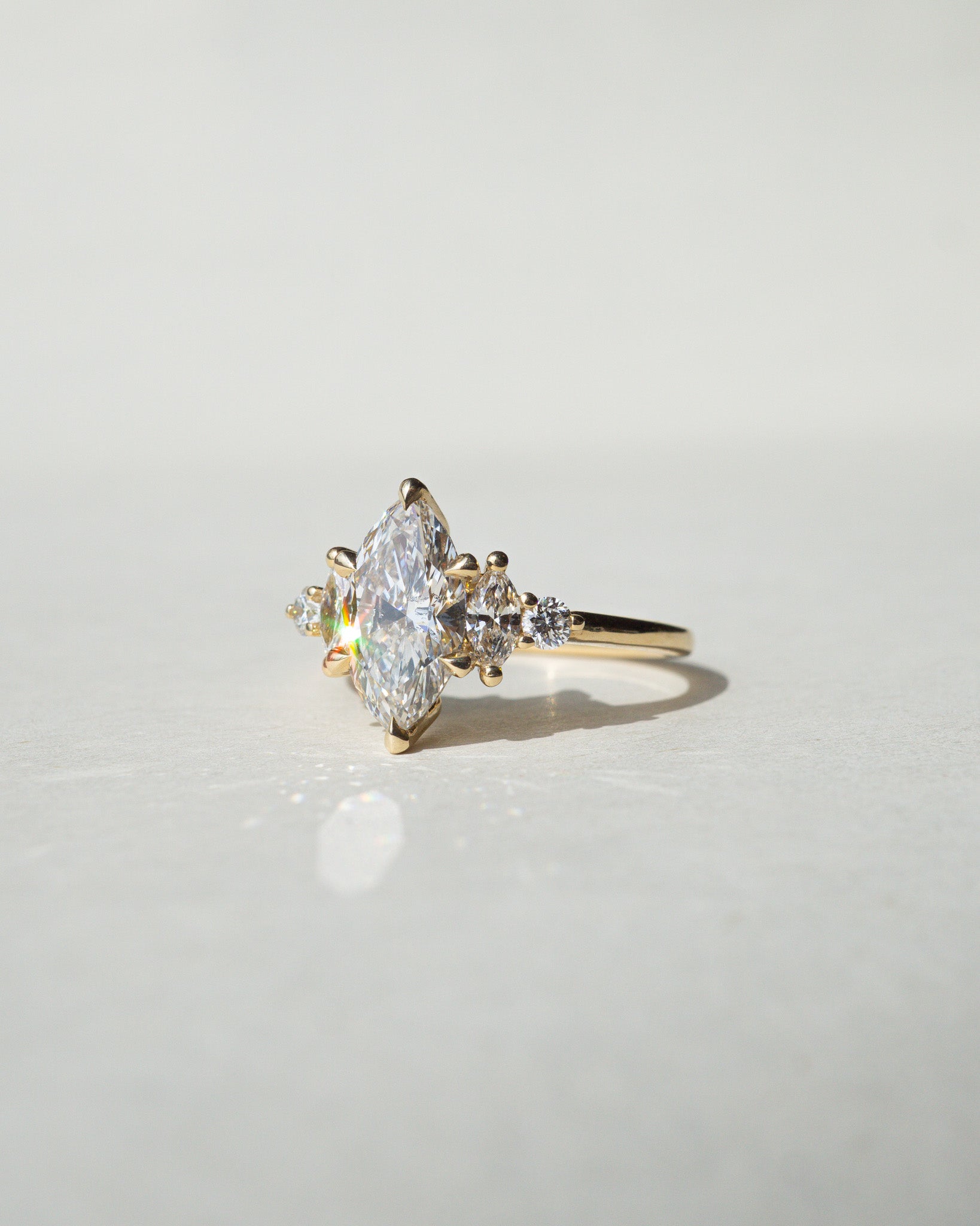 Foe & Dear - 1.66ct White Brilliant Cut Marquise Lab Diamond *ready-to-ship