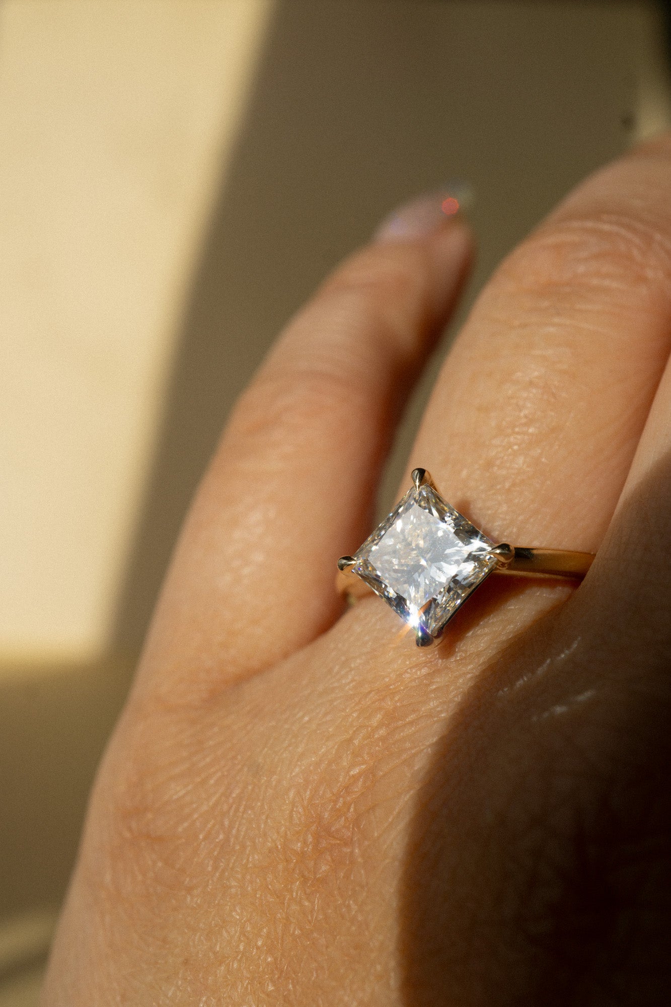 Foe & Dear Myriad Ring - 2.23ct White Princess Cut Lab Grown Diamond *ready-to-ship