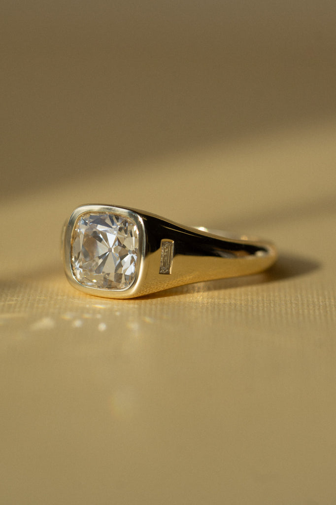 Magnitude Ring - White Lab-Grown Diamond *made-to-order