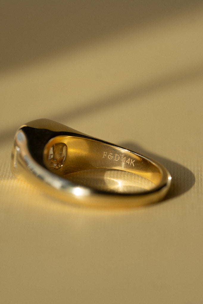 Magnitude Ring - White Lab-Grown Diamond *made-to-order