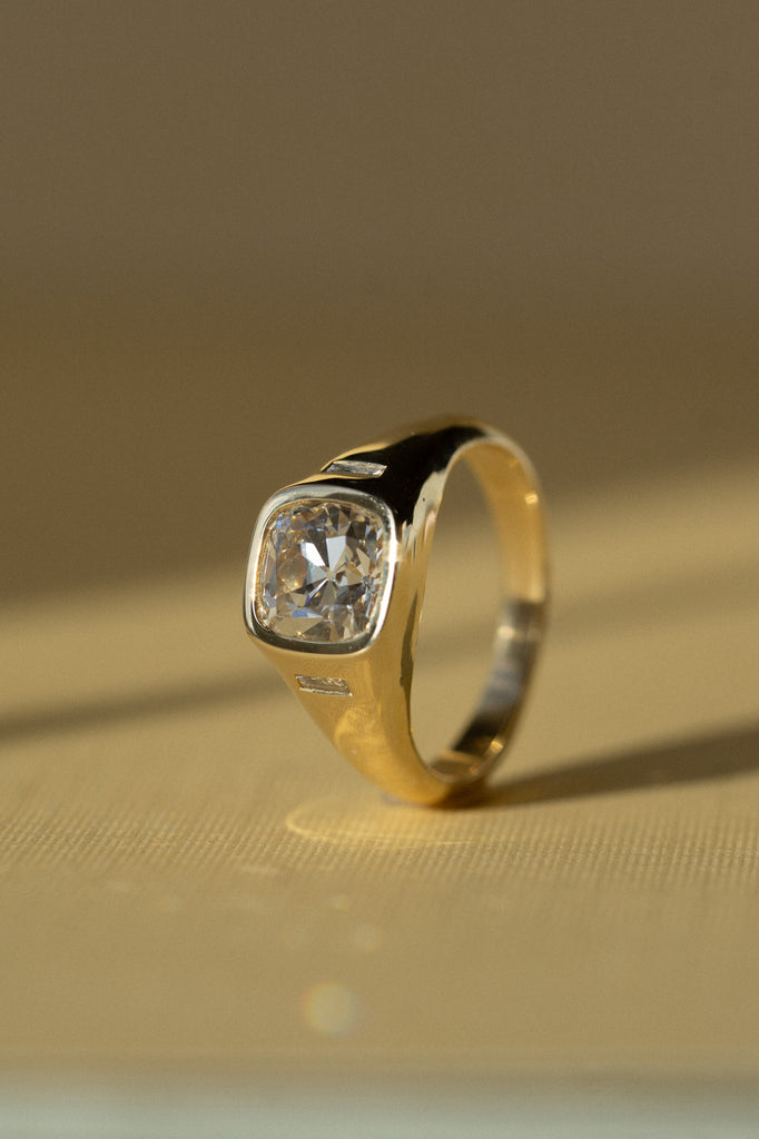 Magnitude Ring - White Lab-Grown Diamond *made-to-order