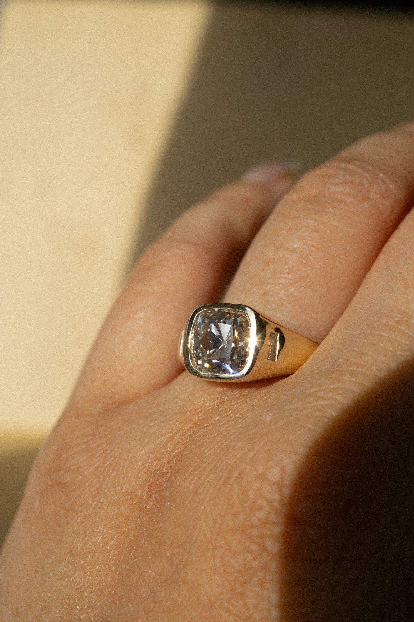 Magnitude Ring - White Lab-Grown Diamond *made-to-order